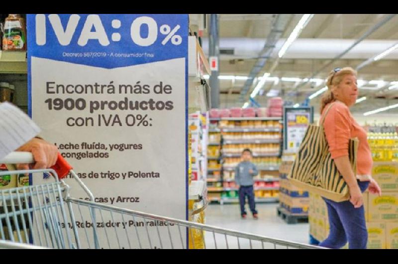 Analizan coacutemo salir del IVA 0 en alimentos sin fuerte impacto en precio