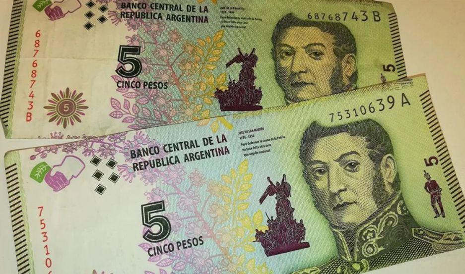 Hasta cuaacutendo se pueden usar y canjear los billetes de 5