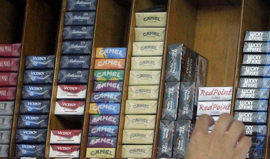 A partir del lunes de la próxima semana comienzan a regir nuevos precios para los cigarrillos