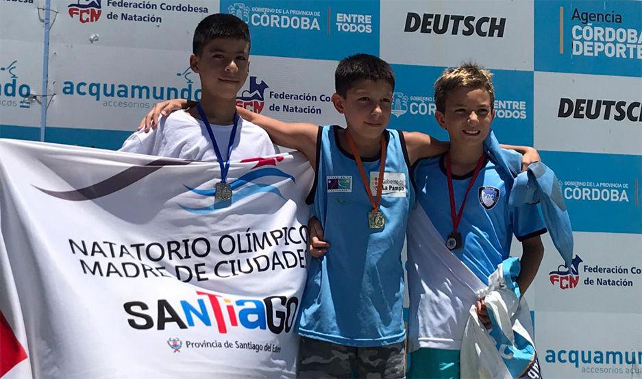 Santiago Paz brilloacute en la primera jornada del Campeonato Nacional de Natacioacuten