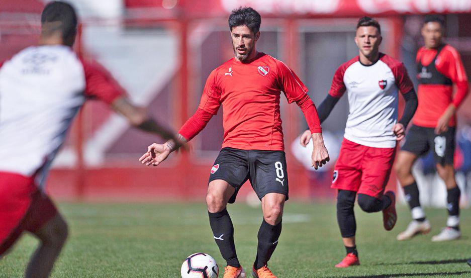 INCÓGNITA Pablo Pérez tendría la intención de continuar en Independiente aunque lo buscan con insistencia para que regrese a Newells Old Boys
