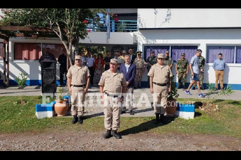 El cambio de mando tuvo lugar en la Plaza de Armas de Prefectura Naval Argentina en Río Hondo