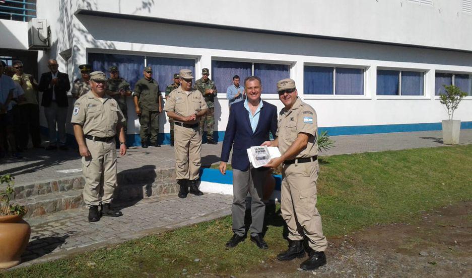 El prefecto principal Marcos Rojas  es el nuevo jefe en Embalse Riacuteo Hondo