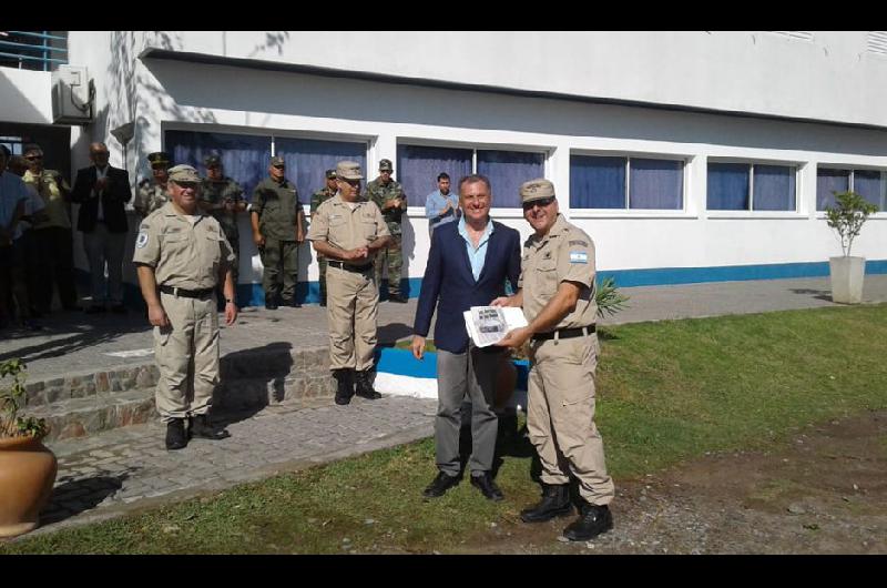 El prefecto principal Marcos Rojas  es el nuevo jefe en Embalse Riacuteo Hondo