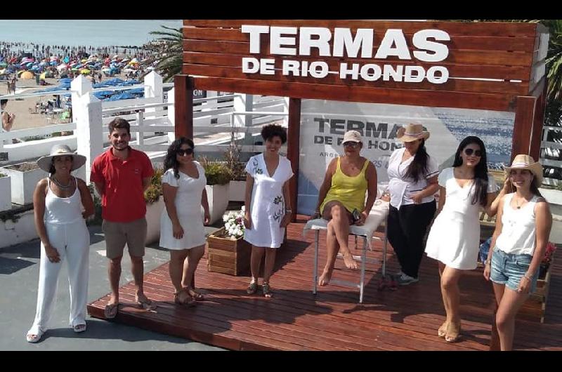 Las Termas de Riacuteo Hondo se promociona en la Costa Atlaacutentica