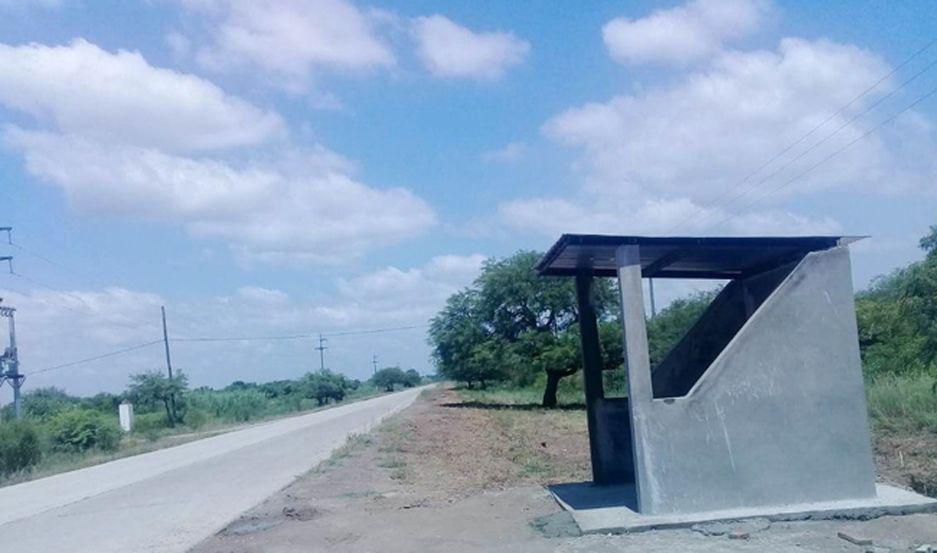 Las garitas permiten refugiarse del frío el sol y lluvias