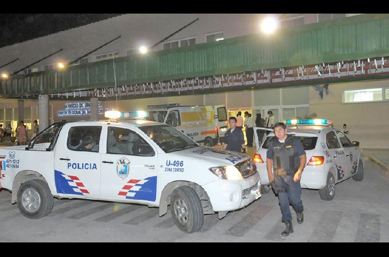 ASISTENCIA Fue trasladado al Regional mientras que la policía buscaba al acusado 
