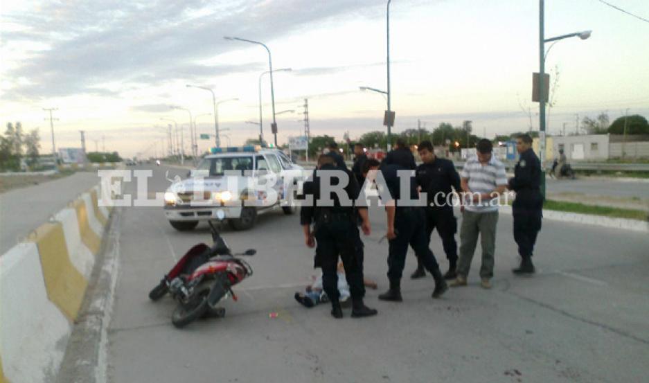 La tragedia ocurrió en Avenida Lugones y Posadas de esta Capital