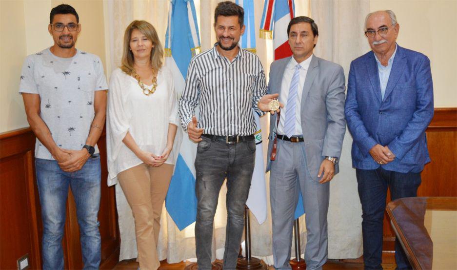 El ganador del Rally Dakar 2020 fue recibido por los funcionarios del Gobierno de la Provincia