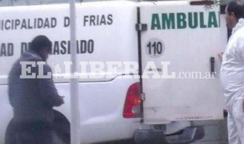 El cuerpo fue trasladado a la Morgue del Hospital Zonal de Frías