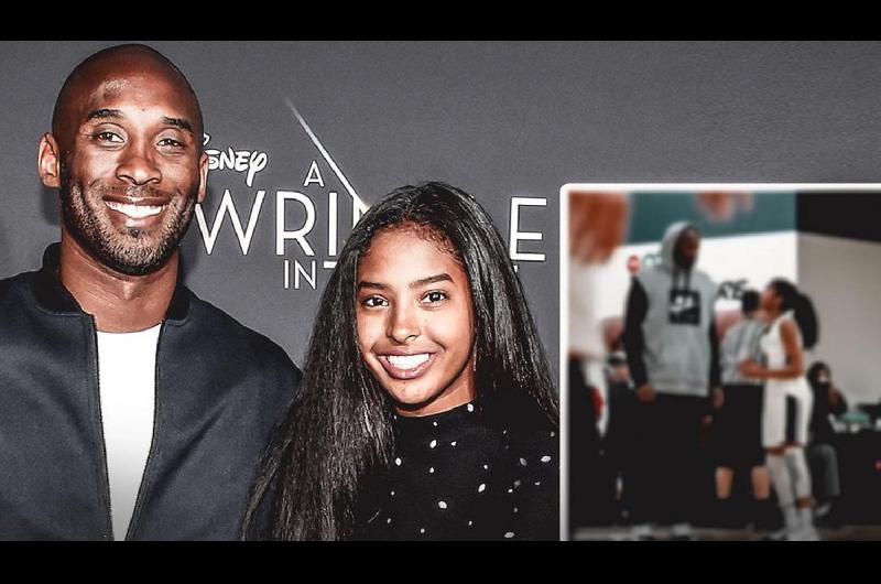 El video que mostraba a Kobe Bryant jugando al baacutesquet junto a su hija Gianna