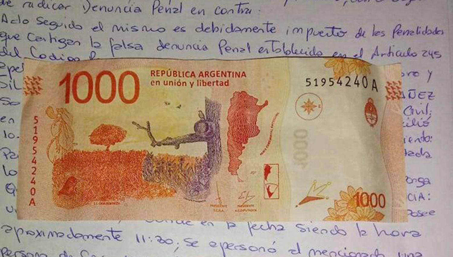 Causa por billetes falsos seraacute remitida a la Justicia Federal