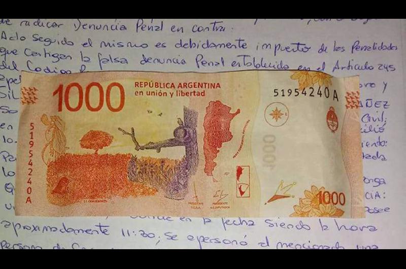 Causa por billetes falsos seraacute remitida a la Justicia Federal