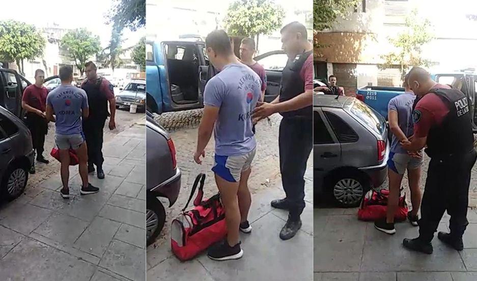 Atrapan a un personal trainer cuando esperaba al menor de 11 antildeos al que acosaba en Instagram