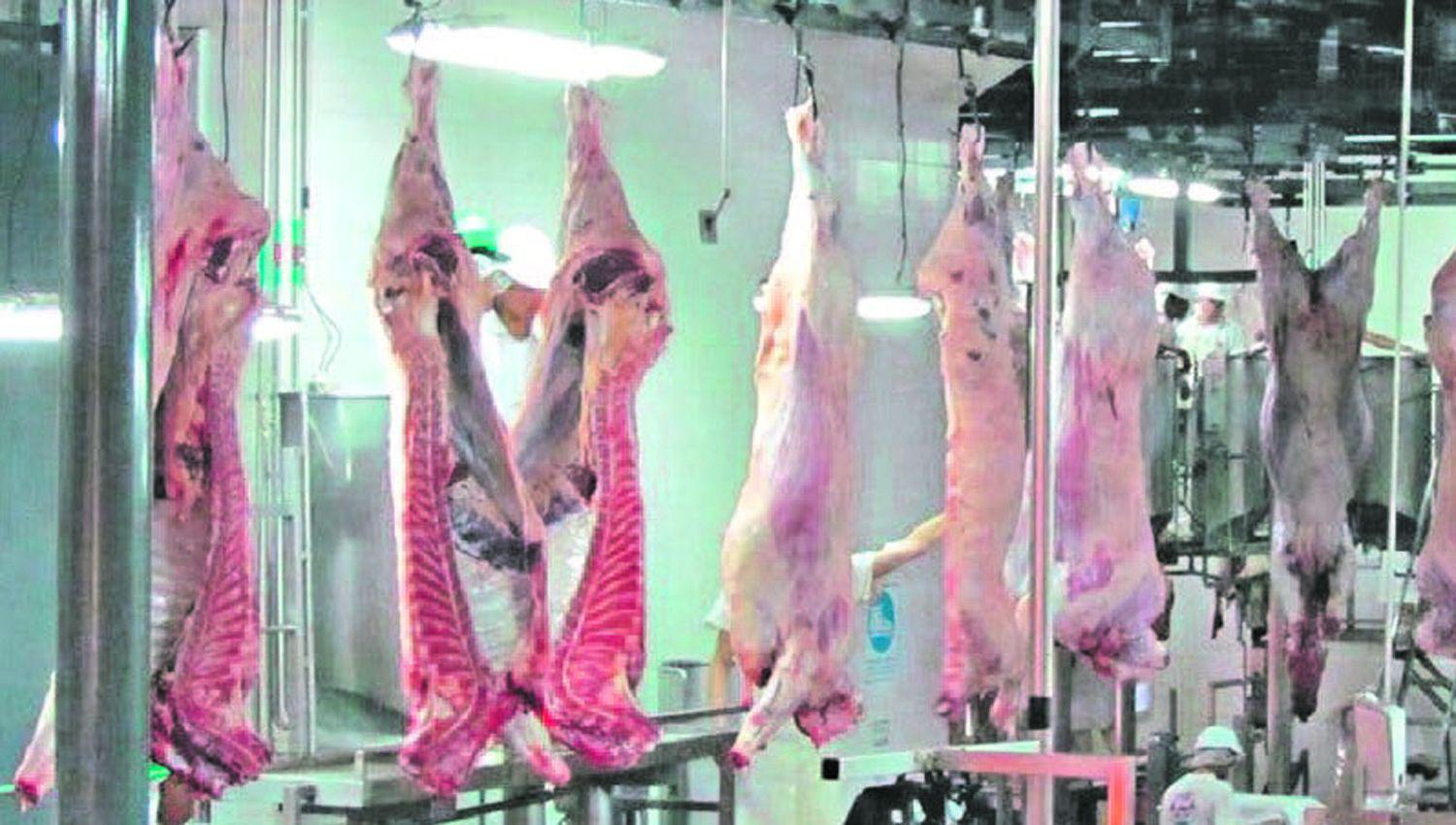 DEMANDA La planta local enviaba hasta diciembre unas mil toneladas de carne cada 30 días 
