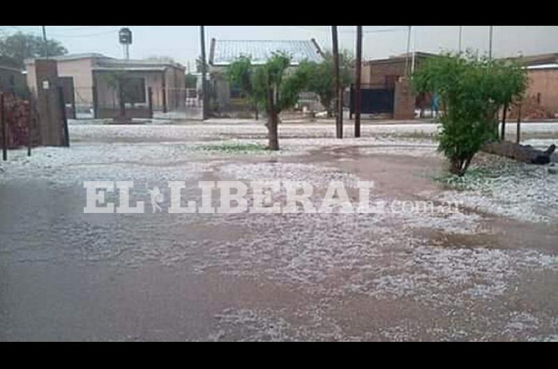 Las lluvias se registraron con mayor intensidad en la zona de Los Juríes