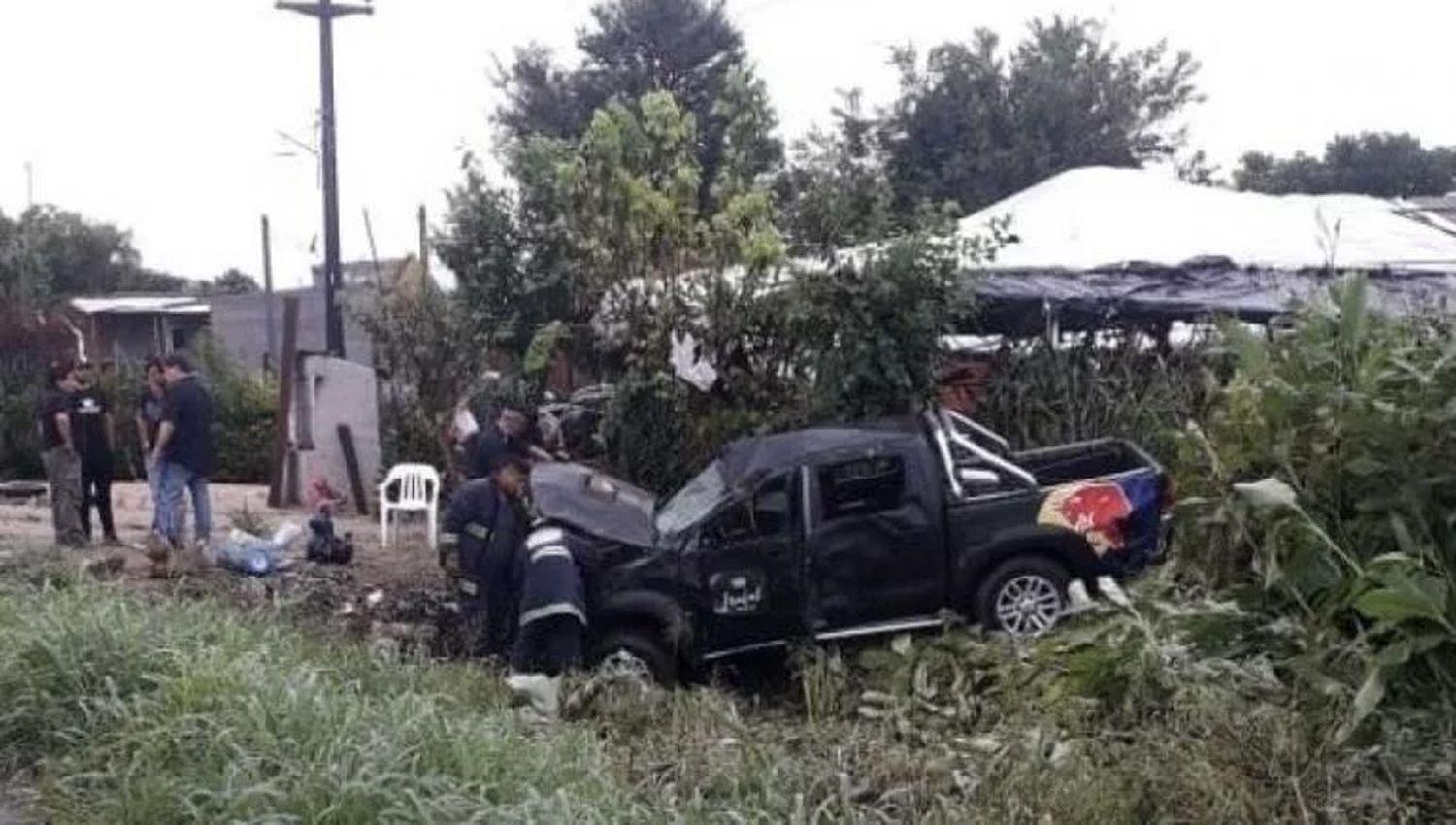 Fuentes policiales informaron que en la camioneta no viajaba el líder del grupo Pablo Lescano