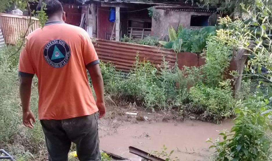 El municipio continuoacute con los trabajos por las intensas lluvias