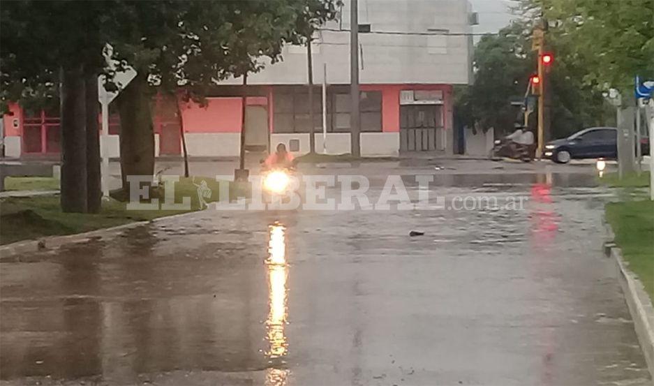 La lluvia volvioacute con todo a Las Termas y algunos barrios sufren complicaciones