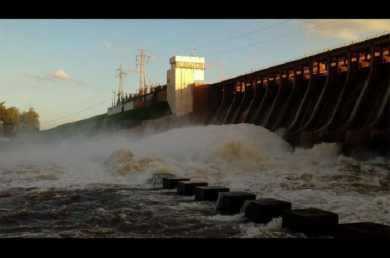 VIDEO  Asiacute se ve el dique Frontal luego de las intensas lluvias