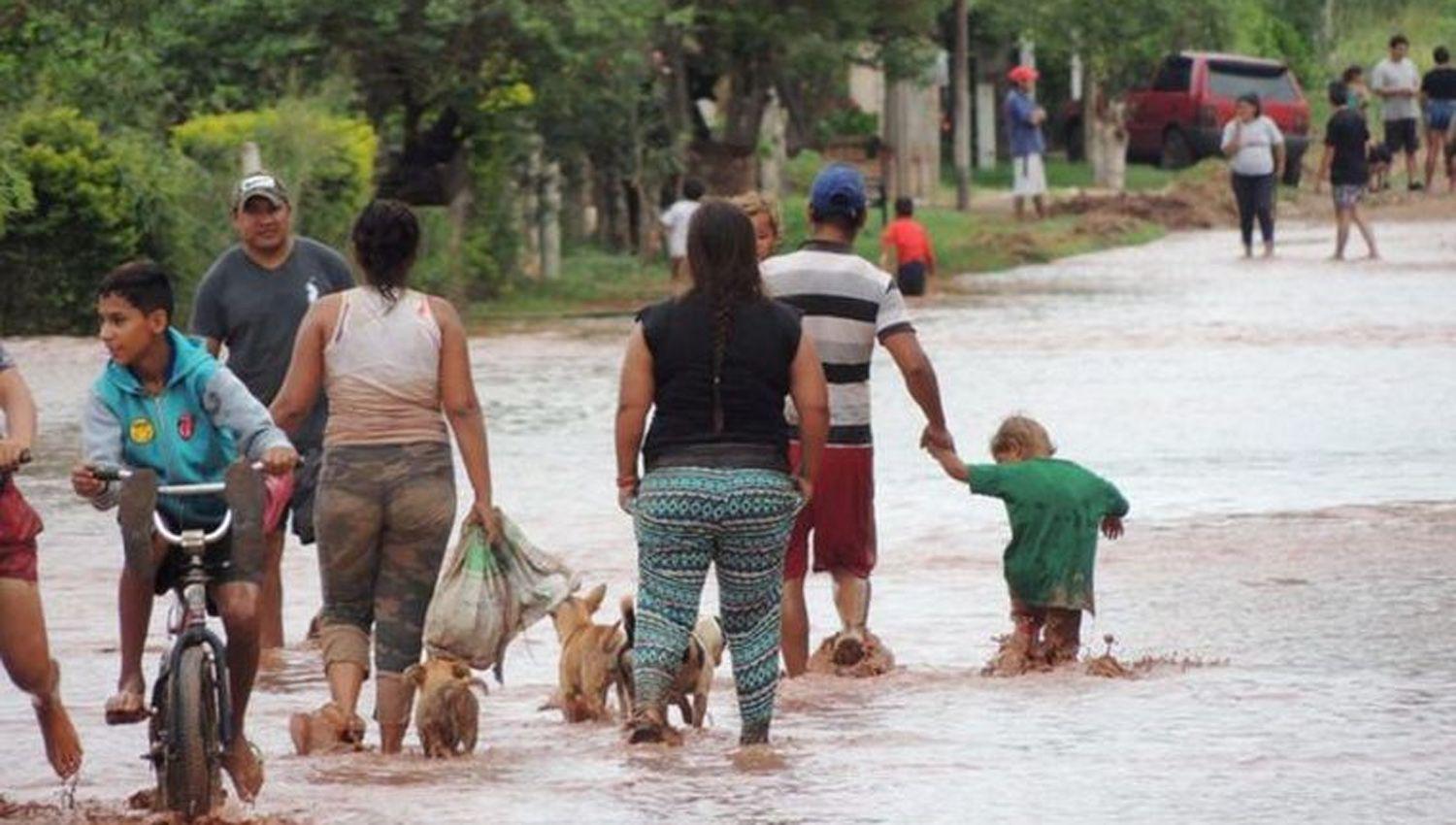 La crecida del Riacuteo Bermejo pone en alerta roja a la provincia de Salta