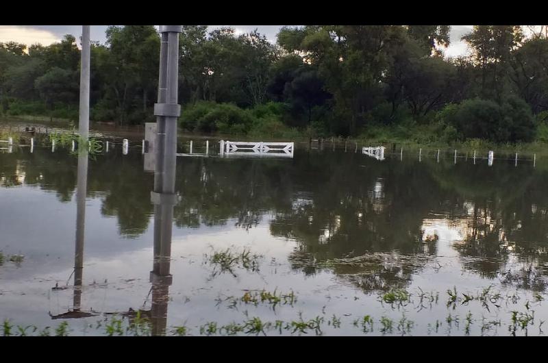 Otumpa bajo el agua- llovieron unos 290 miliacutemetros