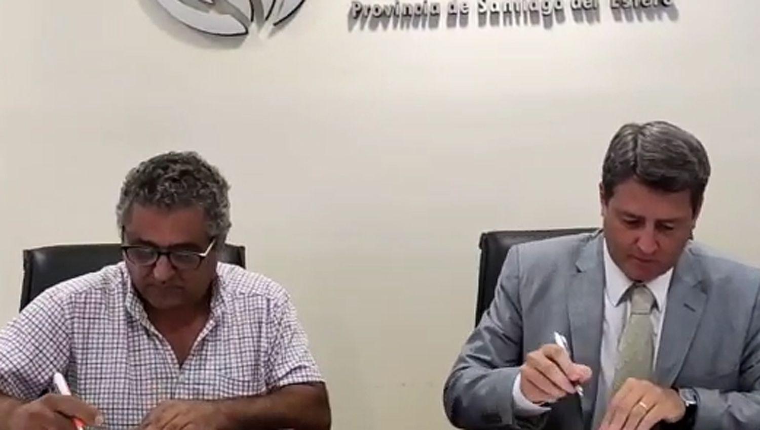 La firma del convenio estuvo a cargo del Defensor del Pueblo de la Provincia y del intendente de Campo Gallo