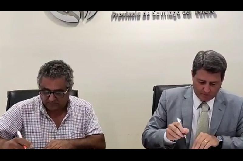 La firma del convenio estuvo a cargo del Defensor del Pueblo de la Provincia y del intendente de Campo Gallo