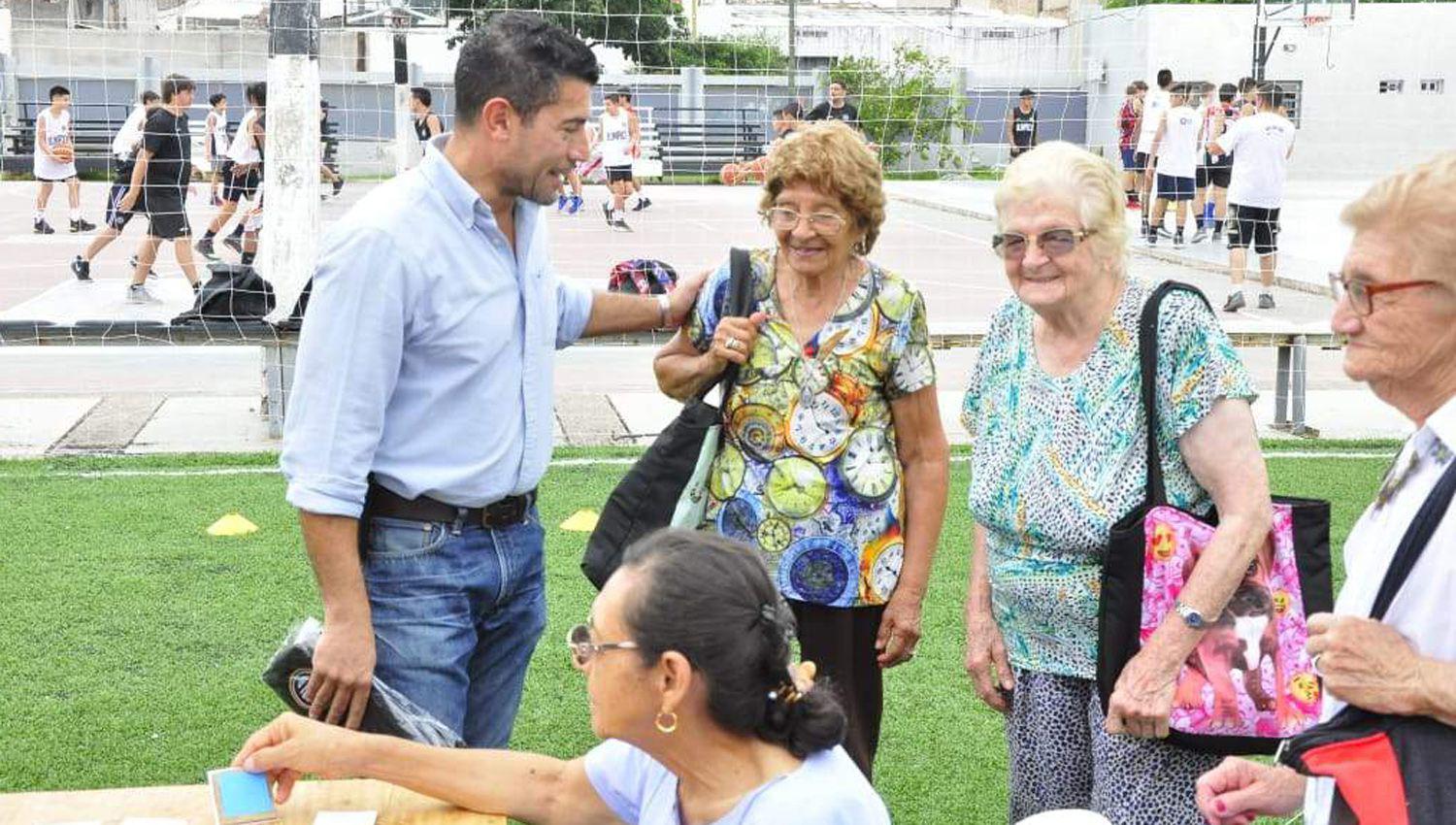 El Dr Ledesma Abdala visitoacute la Colonia del Pami