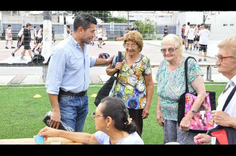 El Dr Ledesma Abdala visitoacute la Colonia del Pami