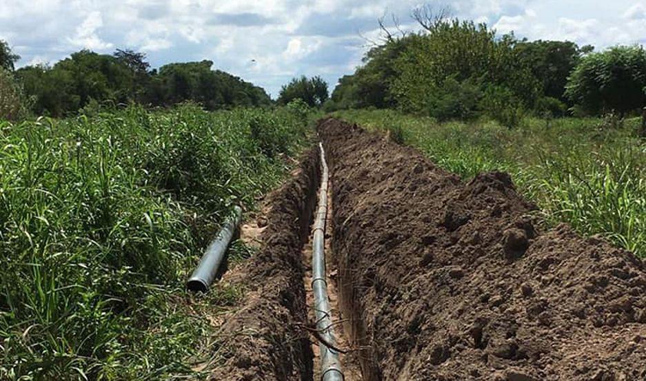 Satisfaccioacuten en zona de Los Quiroga por una obra hiacutedrica que beneficiaraacute a maacutes de 2 mil pobladores