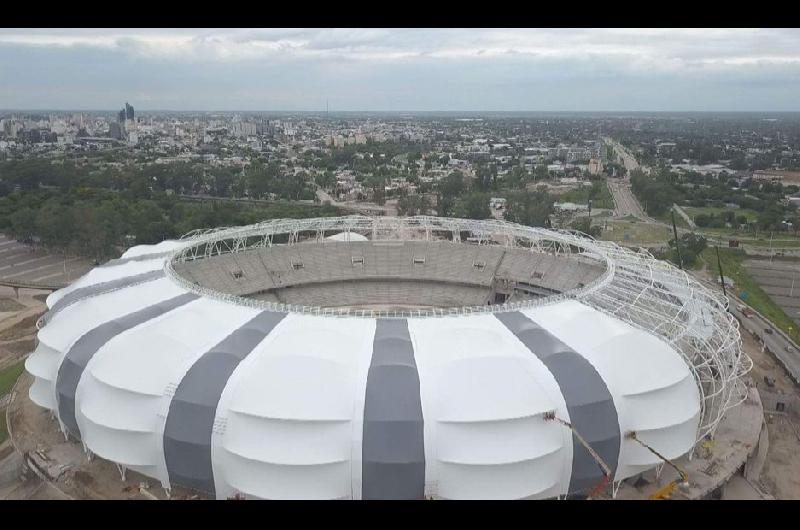 VIDEO  La obra del Estadio Uacutenico avanza con todo de cara a la Copa Ameacuterica 2020