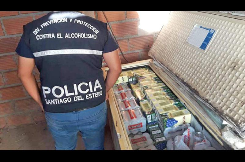 Mercadería lista para su comercialización fue incautada
por los efectivos ante la falta de permisos