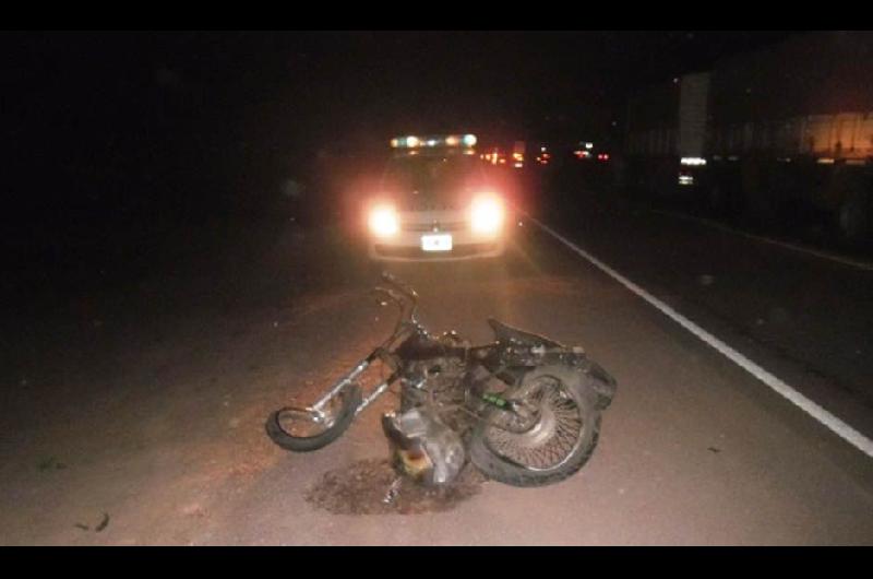 Ruta 34- choque frontal de motos dejoacute un muerto y cinco heridos