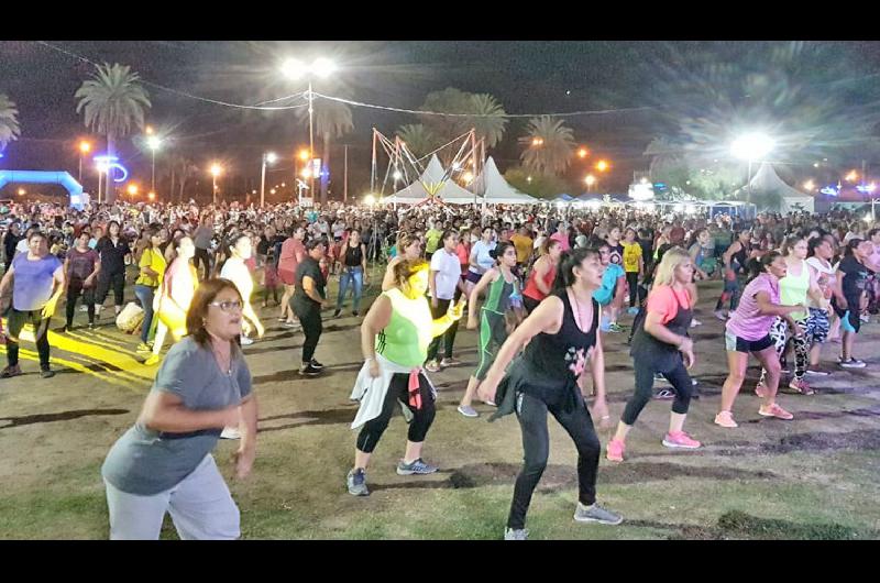 Otra de las actividades que se desarrollar� este martes ser� una masiva clase zumba del carnaval