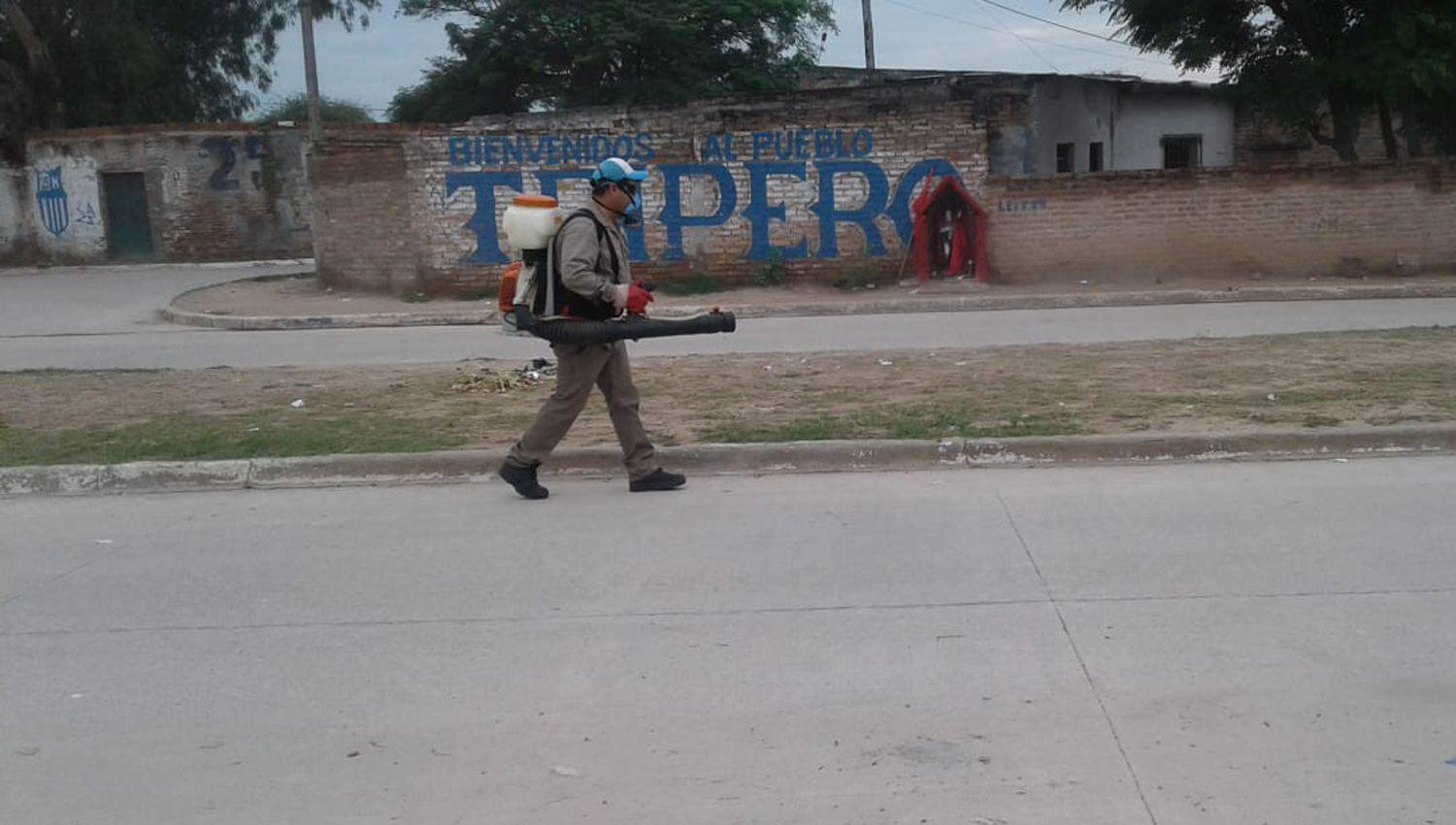 Las Termas profundiza la campantildea de fumigacioacuten en los diferentes barrios