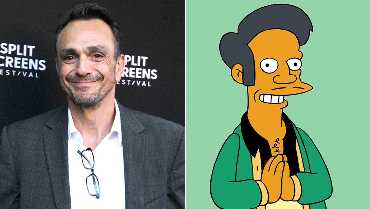 Hank Azaria le da voz a otros personajes de Los Simpson No se sabe si Apu continuar� con el aporte de otro actor 
