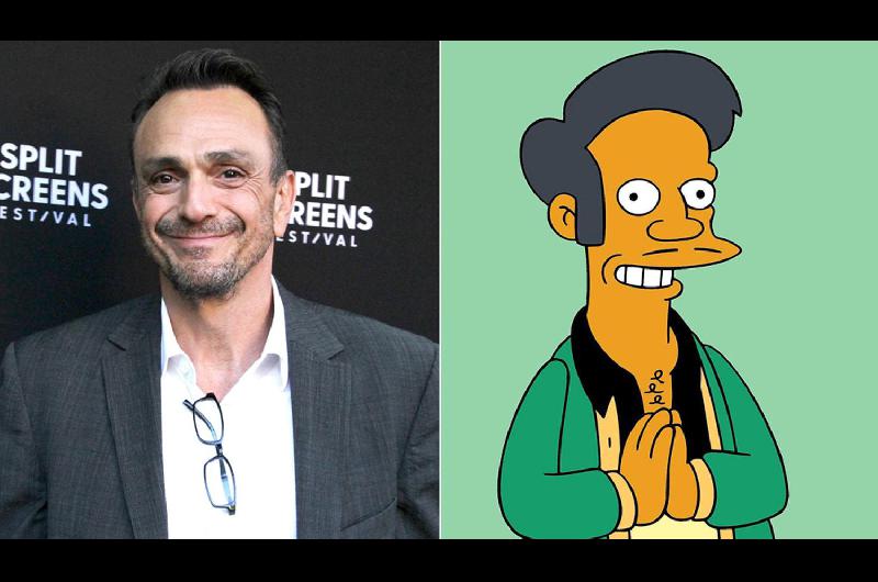 Hank Azaria le da voz a otros personajes de Los Simpson No se sabe si Apu continuar� con el aporte de otro actor 
