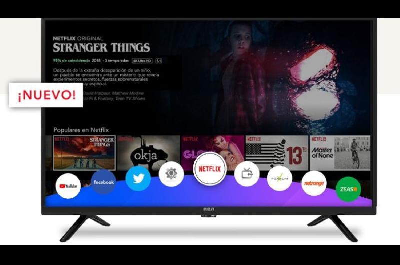 Lanzan un Smart TV de 39 pulgadas pensado para colgar en cualquier lugar de la casa