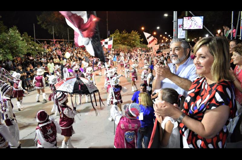 Fuentes destacoacute la participacioacuten multitudinaria de vecinos en el corso municipal 2020