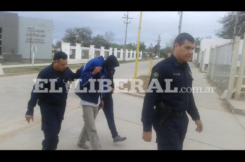 El acusado fue atrapado por el personal policial de la Seccional 41 de Añatuya