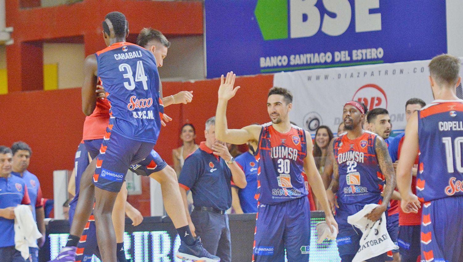 CHANCES Brian Carabali y Sebasti�n Lugo tendr�n la chance esta noche de sumar minutos en Liga Nacional
