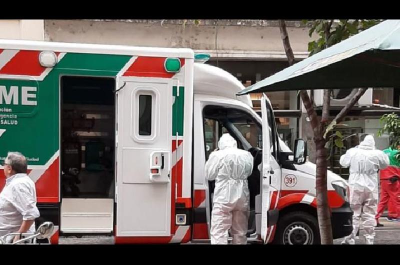 La turista italiana fue asistida por el personal del SAME de Capital Federal y trasladada a un centro de salud