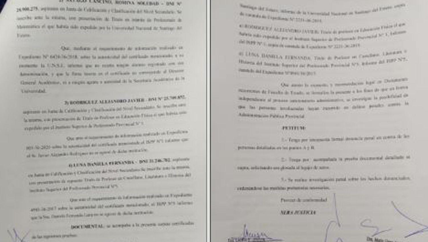 Caso por caso coacutemo fue el modus operandi de los ldquodocentes truchosrdquo que ejercieron en diferentes instituciones