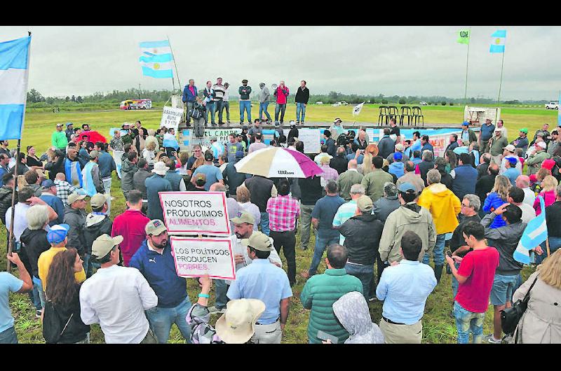 MESA DE ENLACE Resaltó que durante el paro se mostró el compromiso con la paz social al no cortar las rutas ni hacer control de cargas
