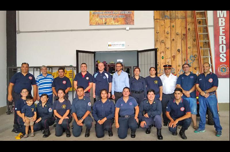 Bomberos Voluntarios de Las Termas inauguroacute un nuevo cambiador