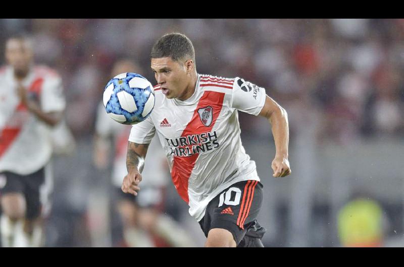 INTERÉS Juan Fernando Quintero no termina de afianzarse en River y ve con buenos ojos pasar al fútbol estadounidense cuando vuelva la actividad
