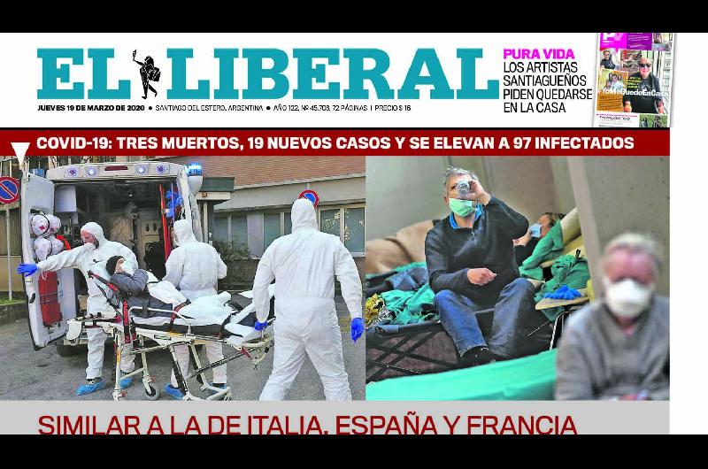 EL LIBERAL circularaacute con normalidad durante toda la cuarentena general