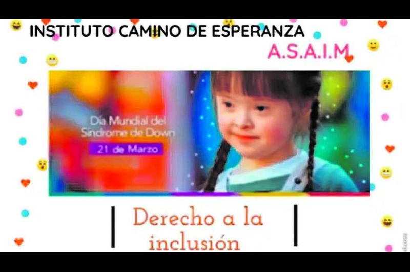 INCLUSIÓN Asaim trabaja incansablemente para que las personas con Síndrome de Down tengan el espacio que se merecen en la sociedad
