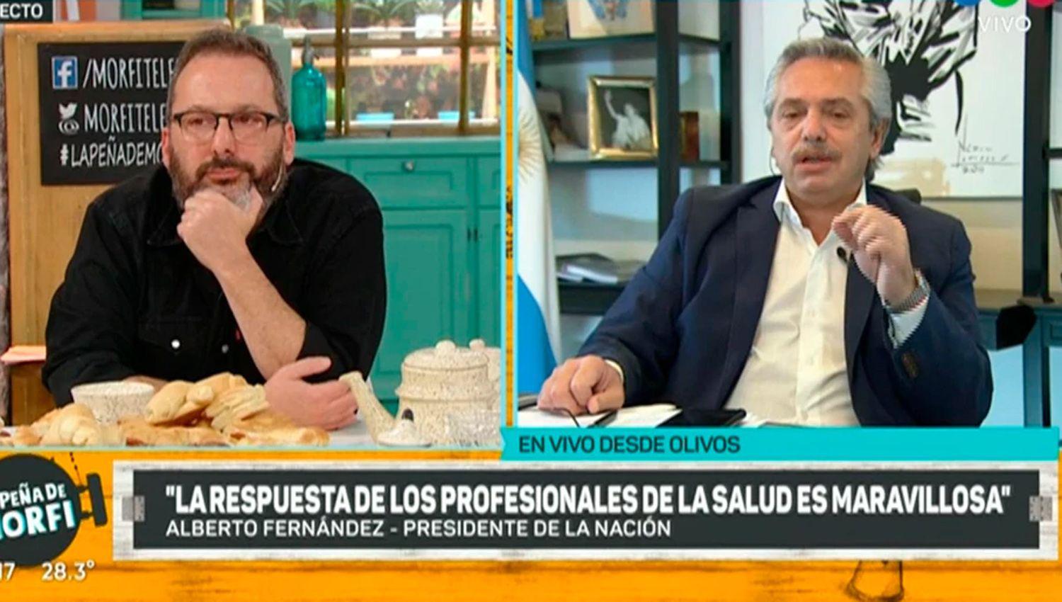 El presidente de la Nación hizo declaraciones al programa que conduce Gerardo Rozín por Telefé y que retransmite Canal 7 Santiago del Estero